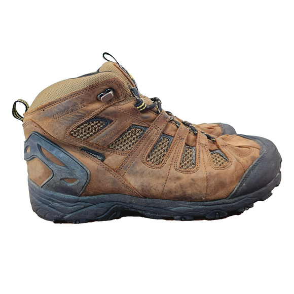 Carolina 4x4 Work Boots Mens 14D CA4025 Hiking Outdoor Brown Leather Waterproof